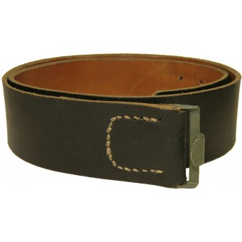 Leather combat belt, end war made. Espenlaub militaria