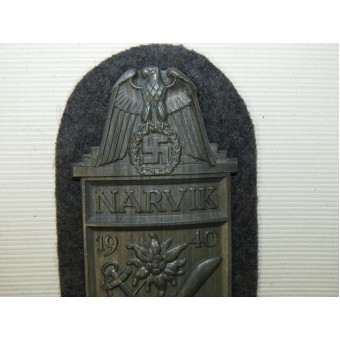 Luftwaffe Narvik Shield 1940. Espenlaub militaria