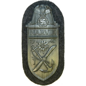 Luftwaffe Narvik Shield 1940. Espenlaub militaria