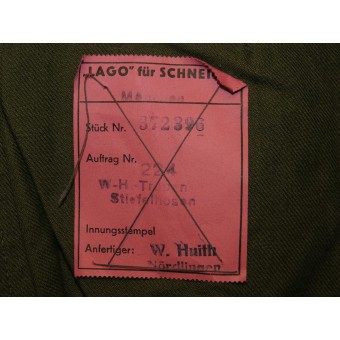 Wehrmacht Heer mint tropical breeches - W-H.Tropen Stiefelhosen with label. Espenlaub militaria
