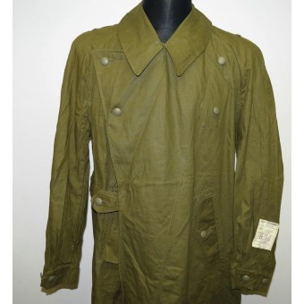 Wehrmacht Heer Tropical motorcyclist waterproof cotton coat - Kradmantel. Espenlaub militaria
