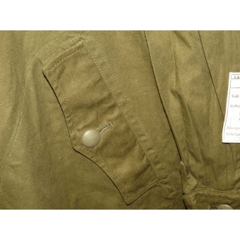 Wehrmacht Heer Tropical motorcyclist waterproof cotton coat - Kradmantel. Espenlaub militaria