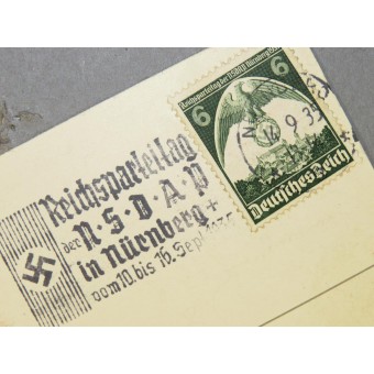 Feldpostkarte Reichsparteitag Nürnberg September,10-16  1935. Espenlaub militaria