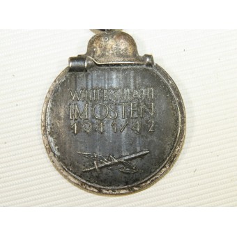 German Ostfront medal, 1941-42 year. Winterschlacht im Osten, WiO, marked 1. Espenlaub militaria