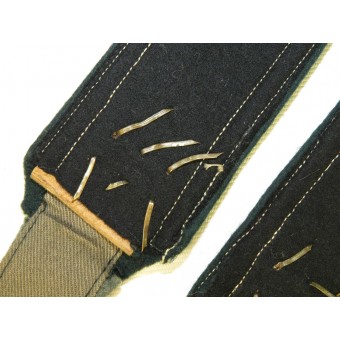 Rare transitional Infantry shoulder straps, 135 regimant. Espenlaub militaria