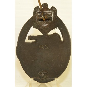 Tank Assault badge by Rufold Souval, Panzerkampfabzeichen, bronze. Espenlaub militaria