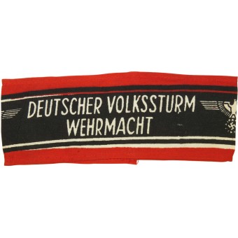 WW2 German Volksturm armband - Deutscher Volkssturm Wehrmacht. Espenlaub militaria