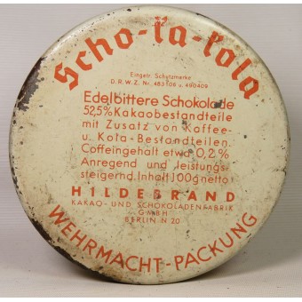 WW2 German chocolate for soldiers 1941 Wehrmacht Packung. Espenlaub militaria