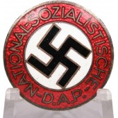 Lapel party badge N.S.D.A.P M1 / 34 RZM - Karl Wurster