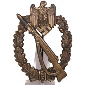 MK 4 Infantry Assault Badge in bronze