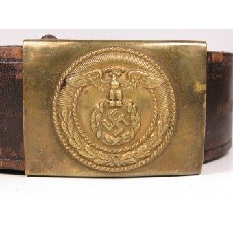 SA der NSDAP Sturmabteilungen belt with two-piece brass buckle. Espenlaub militaria