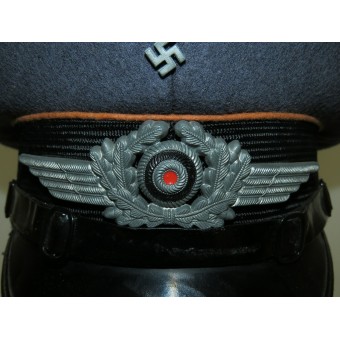 Visor hat for enlisted personnel of the Luftwaffe Luftnachrichten. Espenlaub militaria