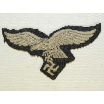 Field cap removed machine embroidered eagle-Luftwaffe. Espenlaub militaria