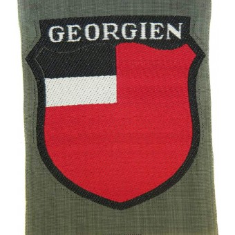 Georgian volunteer in Wehrmacht. Mint BeVo sleeve shield. Espenlaub militaria