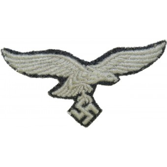 Luftwaffe breast eagle removed from Fliegerbluse. Espenlaub militaria