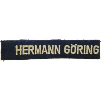 Luftwaffe Hermann Goring cuff title. Espenlaub militaria
