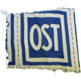 OST patch for eastern workers in the 3rd Reich. Espenlaub militaria
