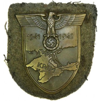 Tunic removed Krim shield 1941-1942. Espenlaub militaria