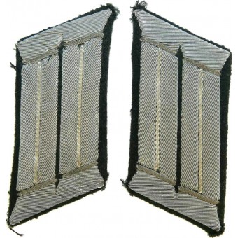 Wehrmacht Heer - Army collar tabs for Infantry officer. Espenlaub militaria