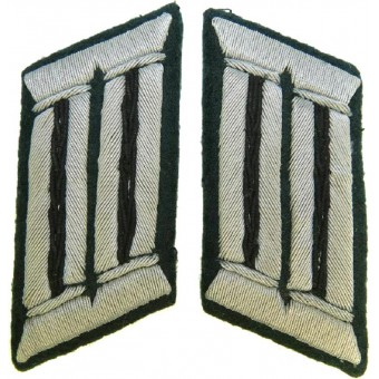 Wehrmacht Heer/ Army Pionier/Engineer officers collar tabs. Espenlaub militaria