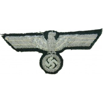 Wehrmacht Heer bullion eagle. Feldbluse removed. Espenlaub militaria
