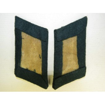 Wehrmacht Heer, officers collar tabs for Nachrichtentruppe/ Signals. tunic removed. Espenlaub militaria