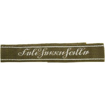 Wehrmacht Heer Panzergrenadier-Division Feldherrnhalle cuff title. Espenlaub militaria