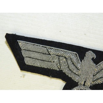 Wehrmacht Heer Panzertruppe bullion breast eagle. Espenlaub militaria