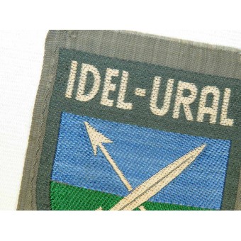 Wehrmacht Heer, Tatrian volunteers sleeve shield- Idel Ural. BeVo, mint unissued condition. Espenlaub militaria