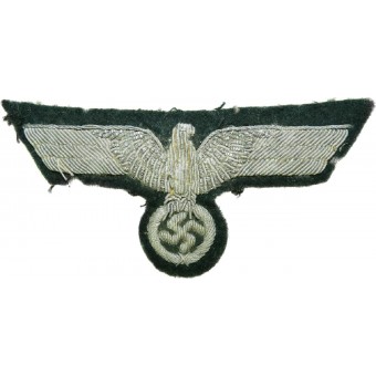 Wehrmacht Heer Uniform removed bullion officers eagle. Espenlaub militaria