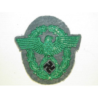 WW2 German Police sleeve eagle for Schutzpolizei. Espenlaub militaria