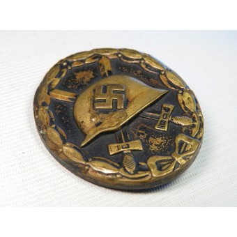 1939 Verwundetenabzeichen, Schwarz. Black wound badge. Espenlaub militaria