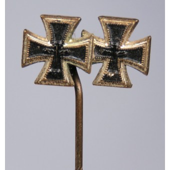 Miniature of 2 iron crosses of 1939, 1957 year. Espenlaub militaria
