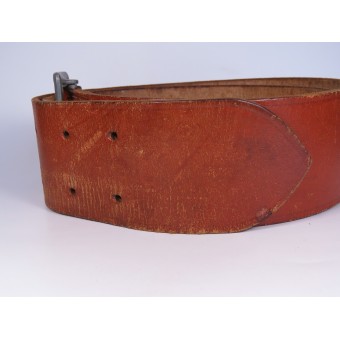 Brown leather belt for the Luftwaffe officers or NSDAP Führer. Espenlaub militaria