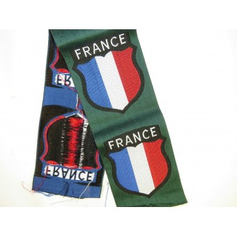 French volunteers in Wehrmacht sleeve patch. Espenlaub militaria