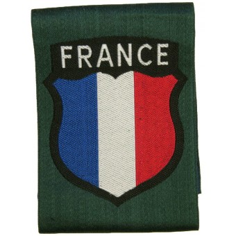 French volunteers in Wehrmacht sleeve patch. Espenlaub militaria