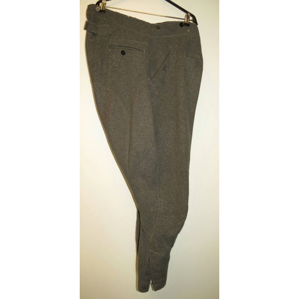 М36 Wehrmacht or SS breeches. Stone gray- Pants & Breeches