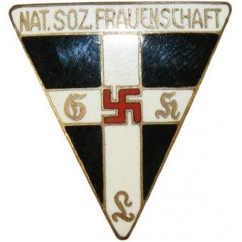 National Socialist Womens League (Women’s NSDAP organization) membership badge. Espenlaub militaria