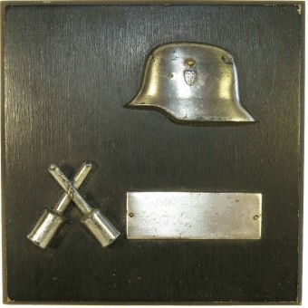 WW2 3rd Reich commemorative wall plaquette. Espenlaub militaria