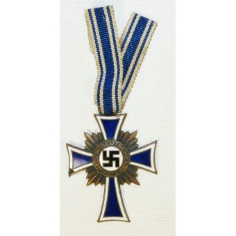 WW2 3rd Reich Mother Cross in bronze. Espenlaub militaria