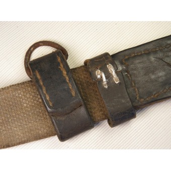 Red Army Semi-surrogate canvas belt M1941. Rare variant.. Espenlaub militaria