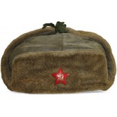 WW2 Red Army Winter hat model 1940. 