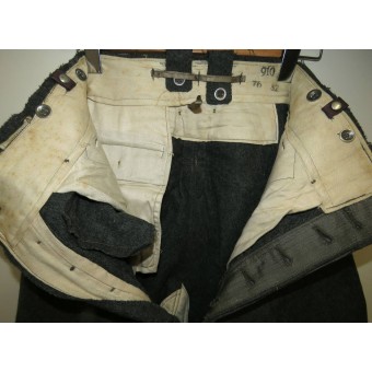 Waffen SS trousers m1943- 910 factory. Espenlaub militaria