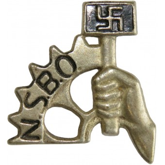 3rd reich NSBO badge. National Socialist Factory Organization. Espenlaub militaria