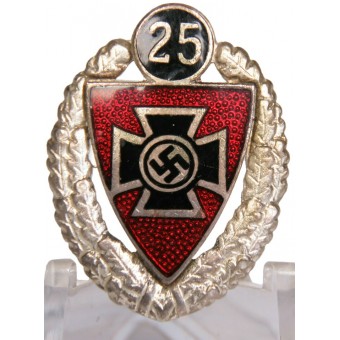 DRKB. Silver honor badge for 25 years membership. K. Gutenkunst. Espenlaub militaria