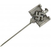 DRL leaders badge in silver. 18x15 mm