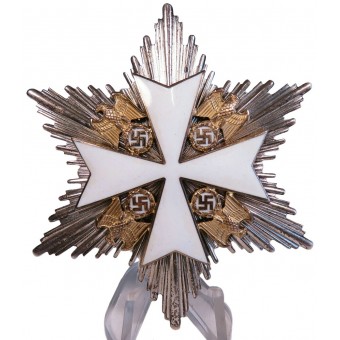 Order of the German Eagle - 2nd Class Star with swords, by Godet. Espenlaub militaria