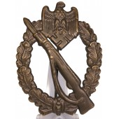 "Schickle/Meyer design" Infanteriesturmabzeichen in Bronze badge