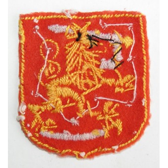 Sleeve national shield of the Finnish volunteer in the Waffen-SS, 1st type. Espenlaub militaria
