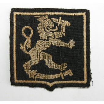 Sleeve patch of a Finnish volunteer in the Waffen-SS, Dachau made. Espenlaub militaria